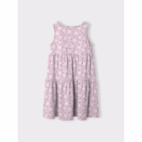 NAME IT Spencer Kjole Viggaa Light Lilac Daisy